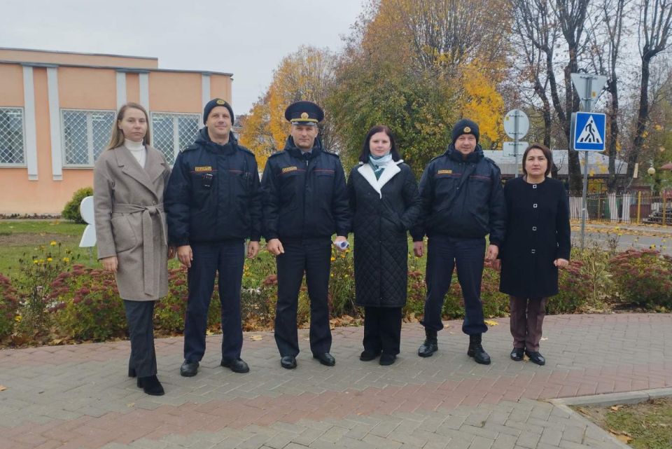 В Хотимске прошла акция “Город без трафаретов”